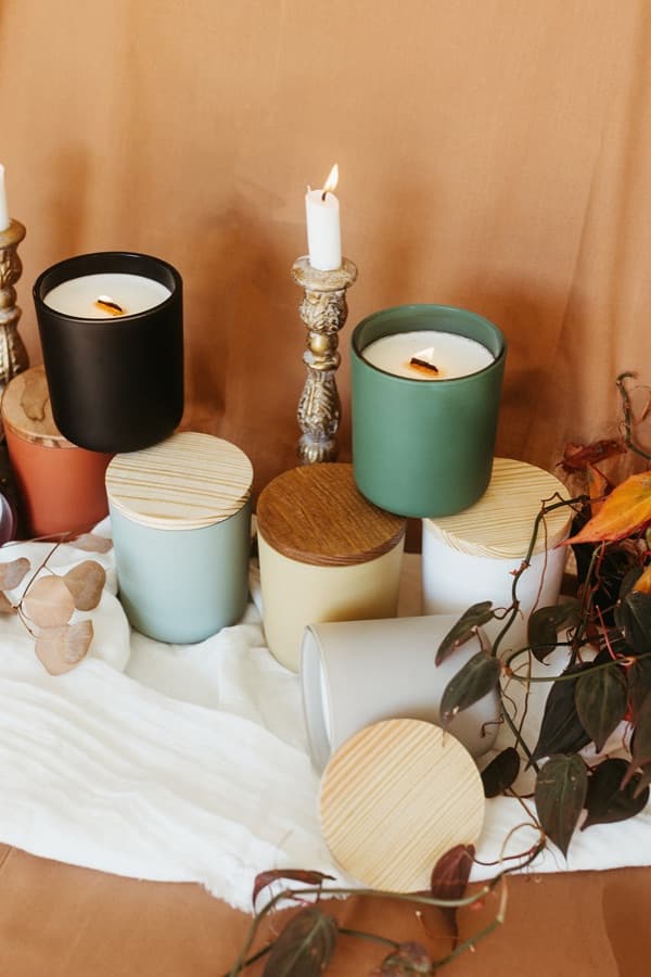 Candles — handmade at the Athens Holiday Market